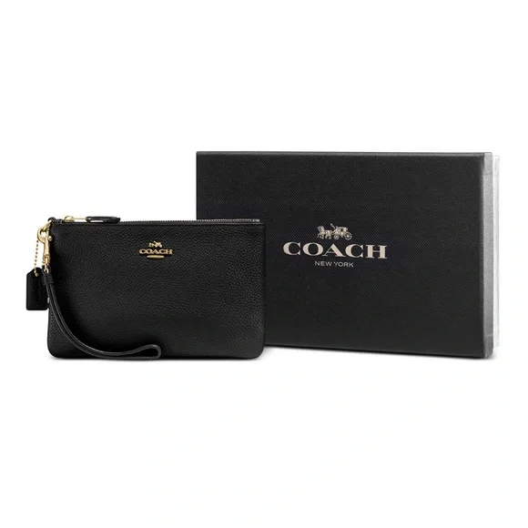 Coach leather wristlet - Picture 3 of 9